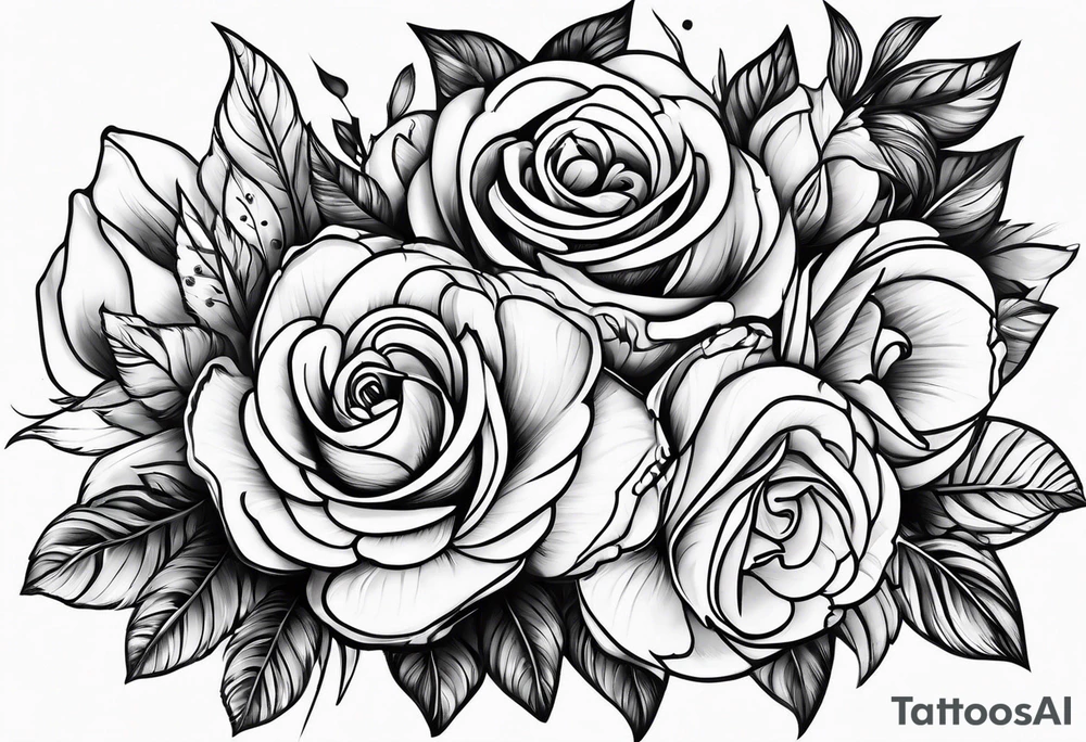 boogschutter, liefde en geluk tattoo idea