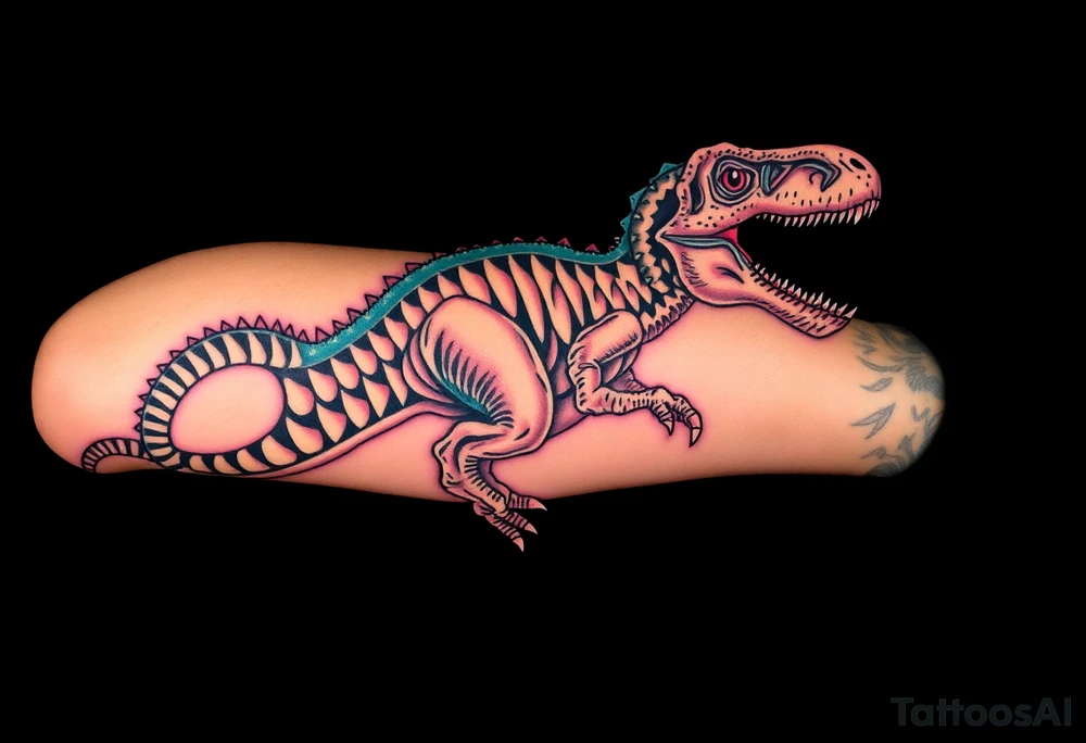 dinosaur tattoo idea