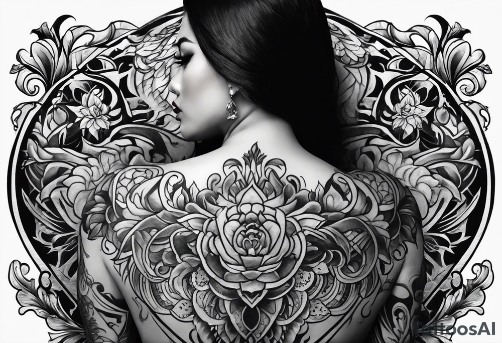 full body tattoo on the back from top to bottom tattoo idea full body tattoo on the back from top to bottom tattoo idea