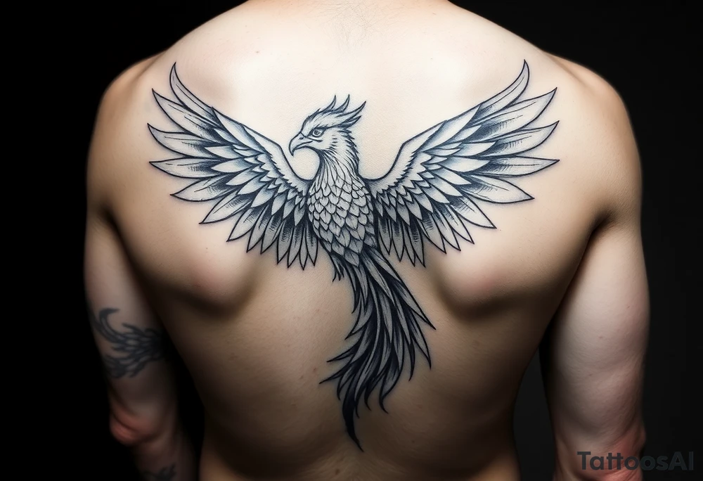 phoenix tattoo idea