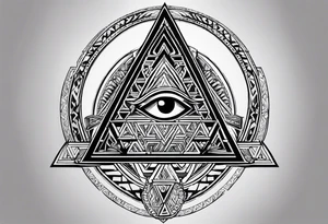 Valknut symbol tattoo idea