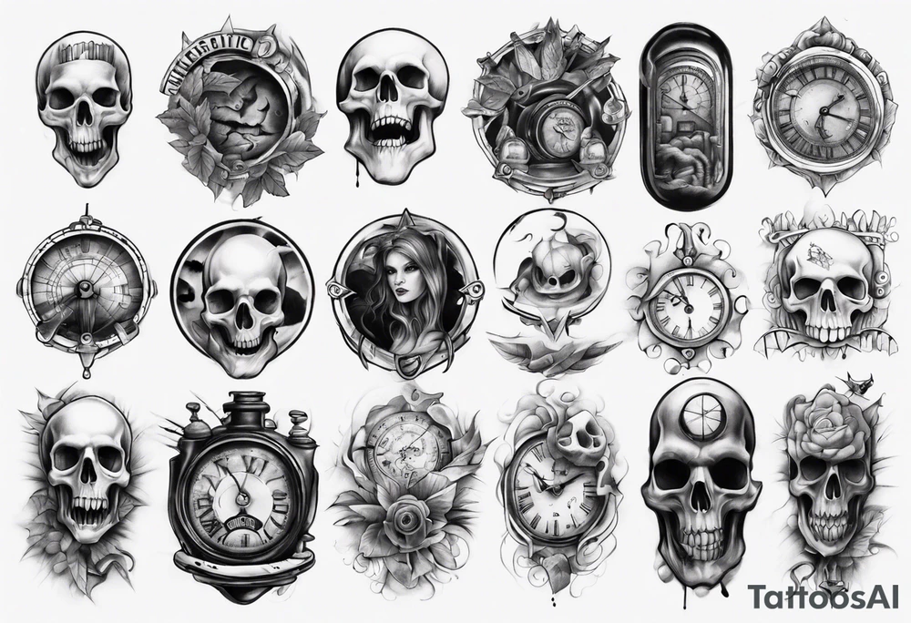 UNDERGROUND THEME TATTOO SLEEEVE tattoo idea