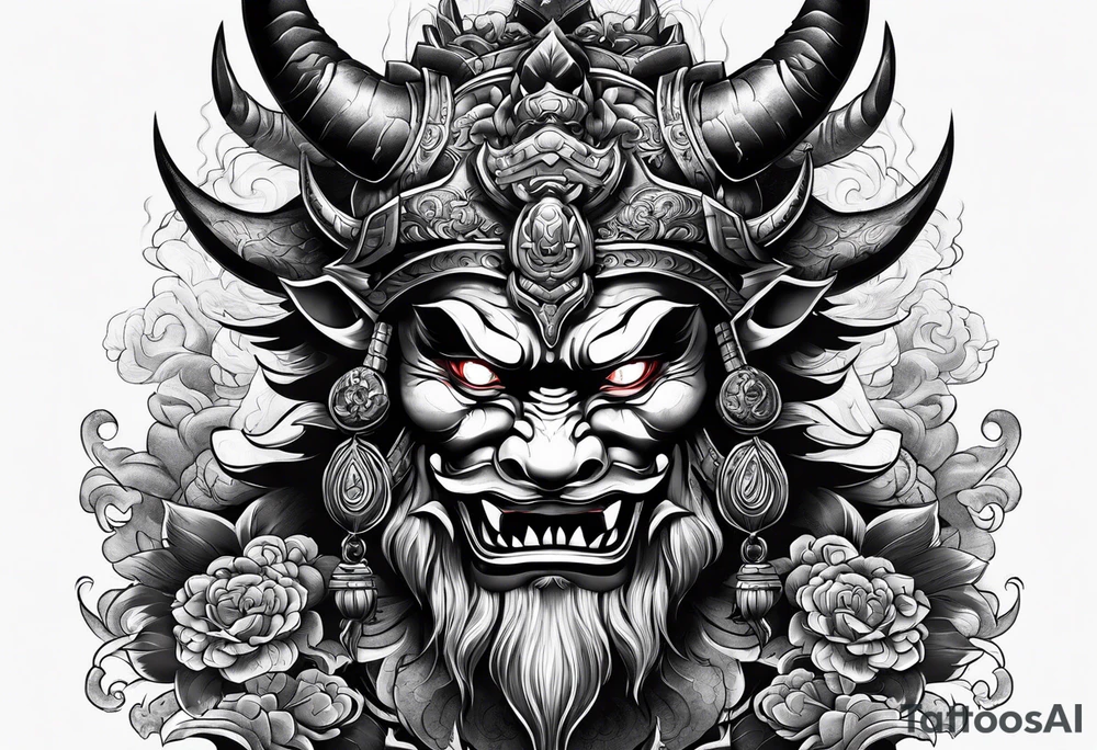 Oni tatoo tattoo idea
