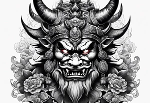 Oni tatoo tattoo idea