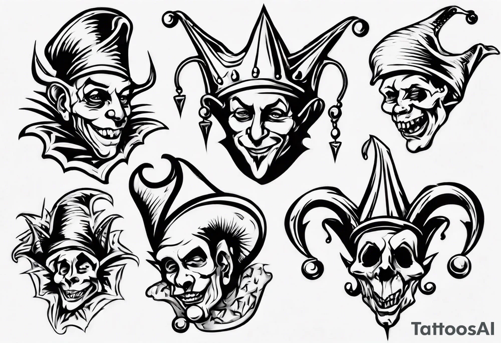 Court Jester tattoo idea