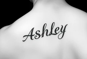 Name
Tattoo: ASHLEY tattoo idea