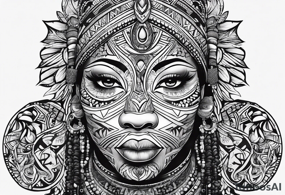 African tattoo idea