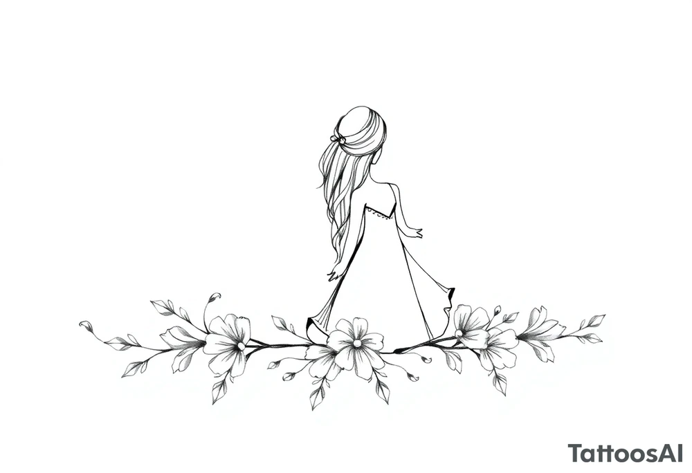 Daddy and daughter memorial tattoo tattoo idea