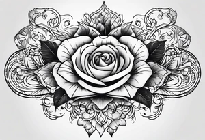 under bust tattoo tattoo idea
