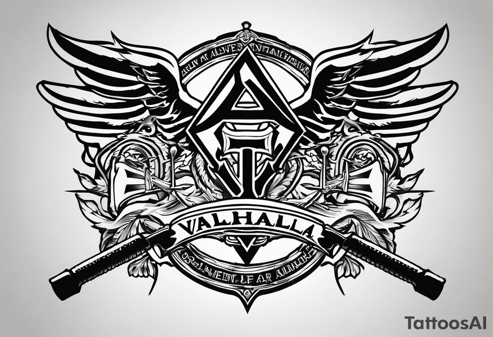 Valhalla military tattoo idea