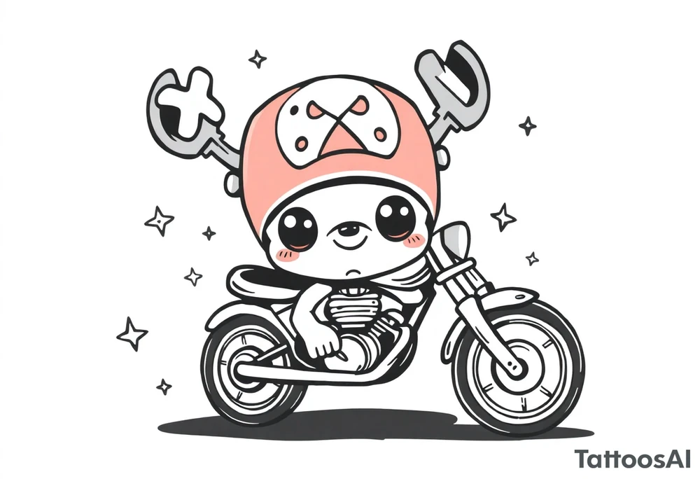 tony tony chopper tattoo idea