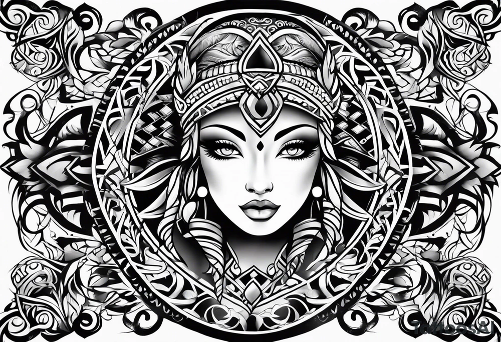 Tribal tattoo idea