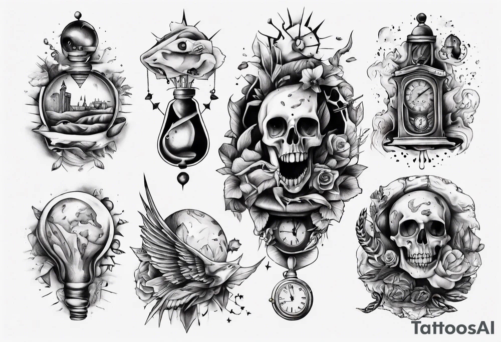 we have little time left tattoo idea