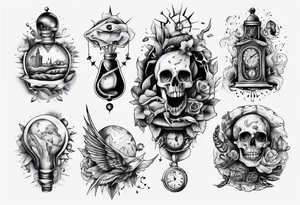 we have little time left tattoo idea