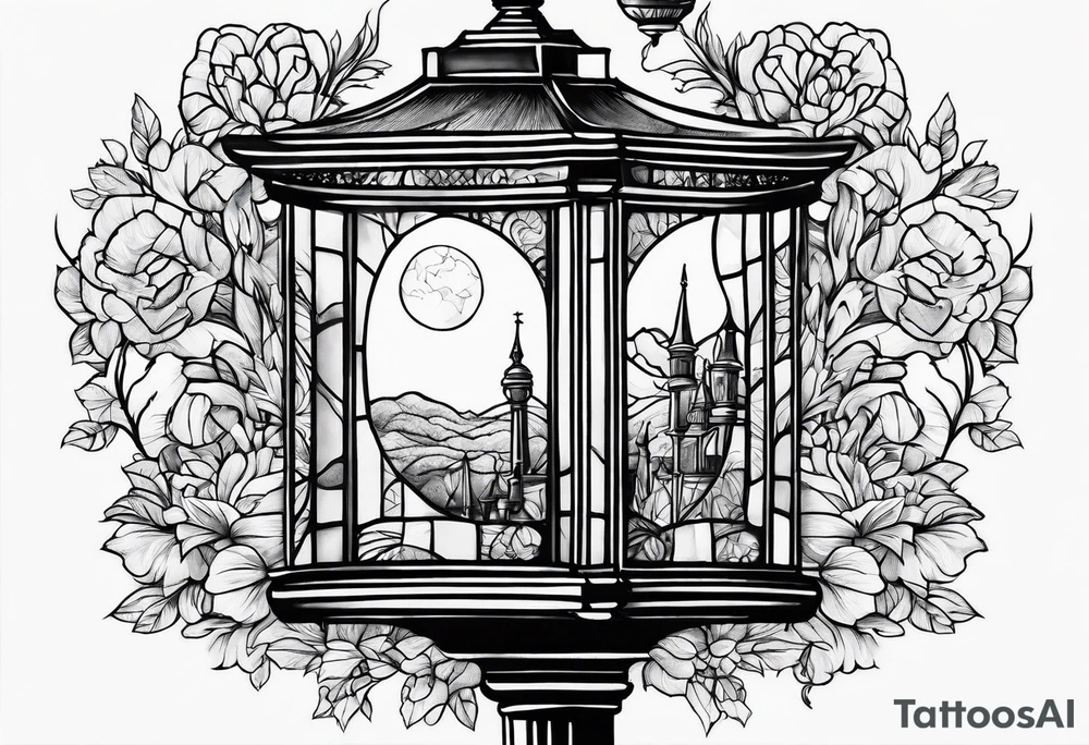 Narnia lamp post tattoo idea