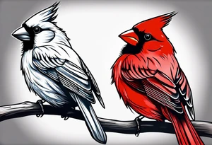 Cardinal and Pa tattoo idea