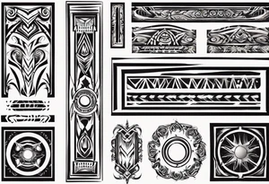 door frame tattoo idea