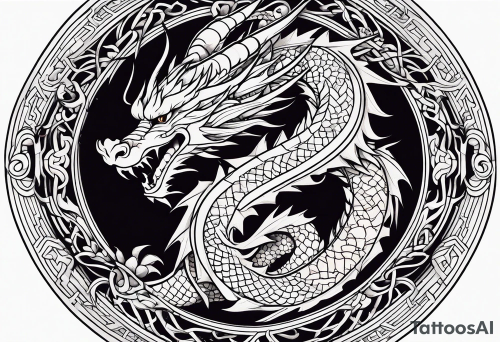 Dragon tattoo 
Japanese tattoo tattoo idea