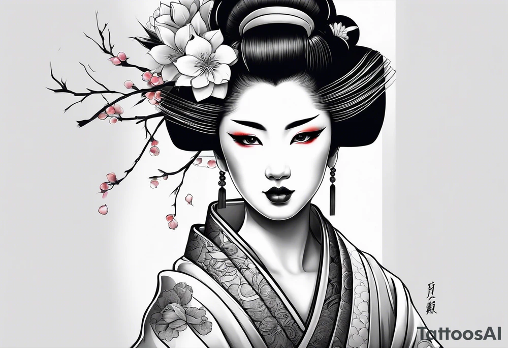 Geisha tattoo idea