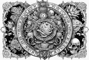 Biblical depiction of the seven deadly sins sleeve tattoo idea