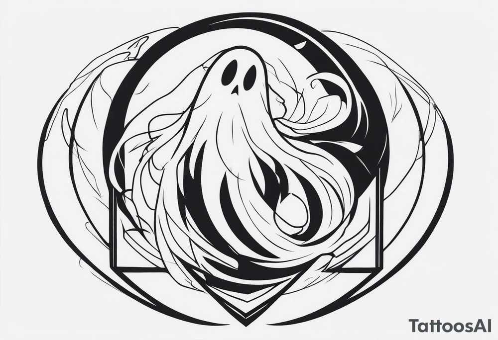 Ghost tattoo idea