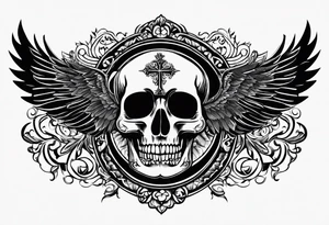 armband with these words: memorable life honorable death tattoo idea