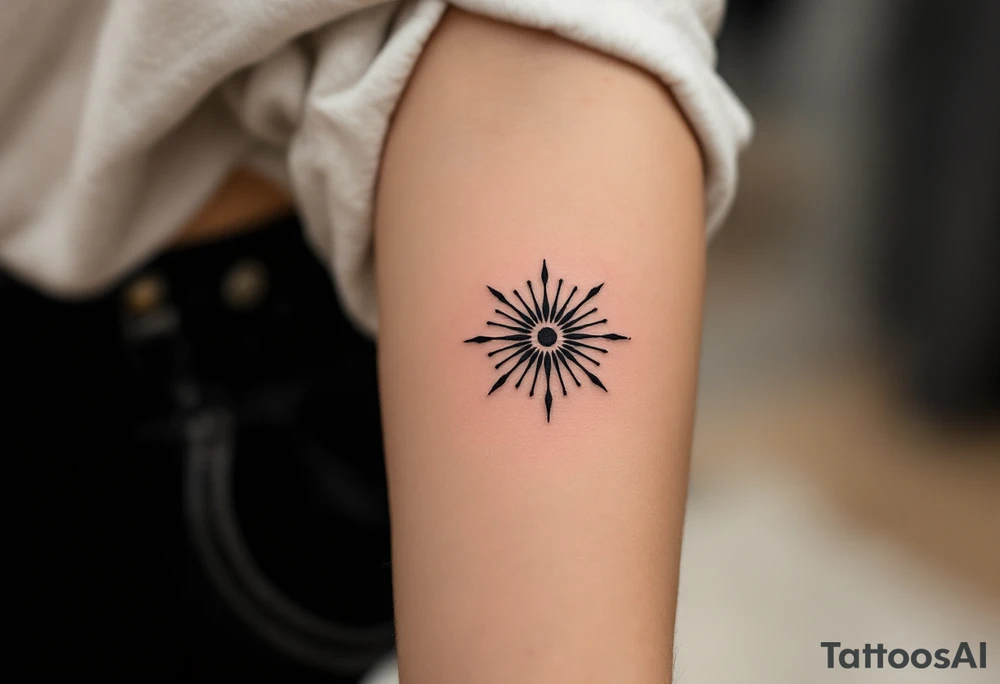 radiacion logo tattoo idea