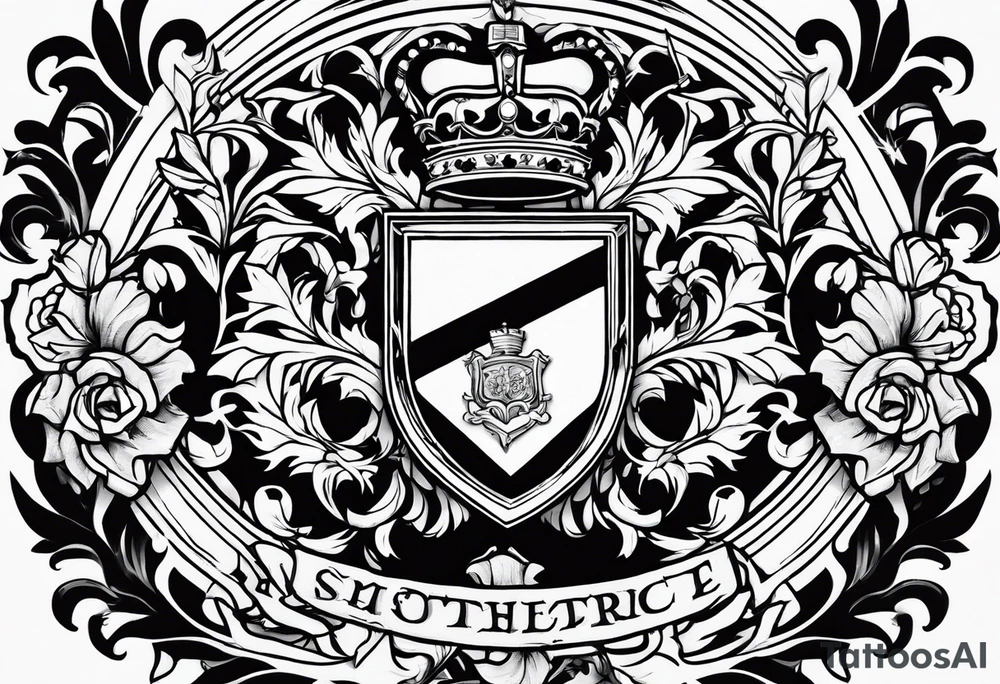scottish crest tattoo idea