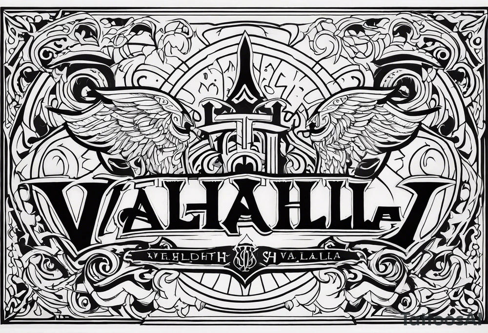 Valhalla tattoo idea