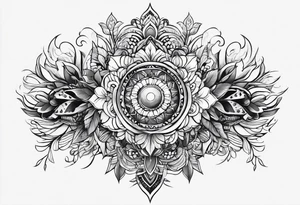 small tattoo symbolizing growth for a man tattoo idea