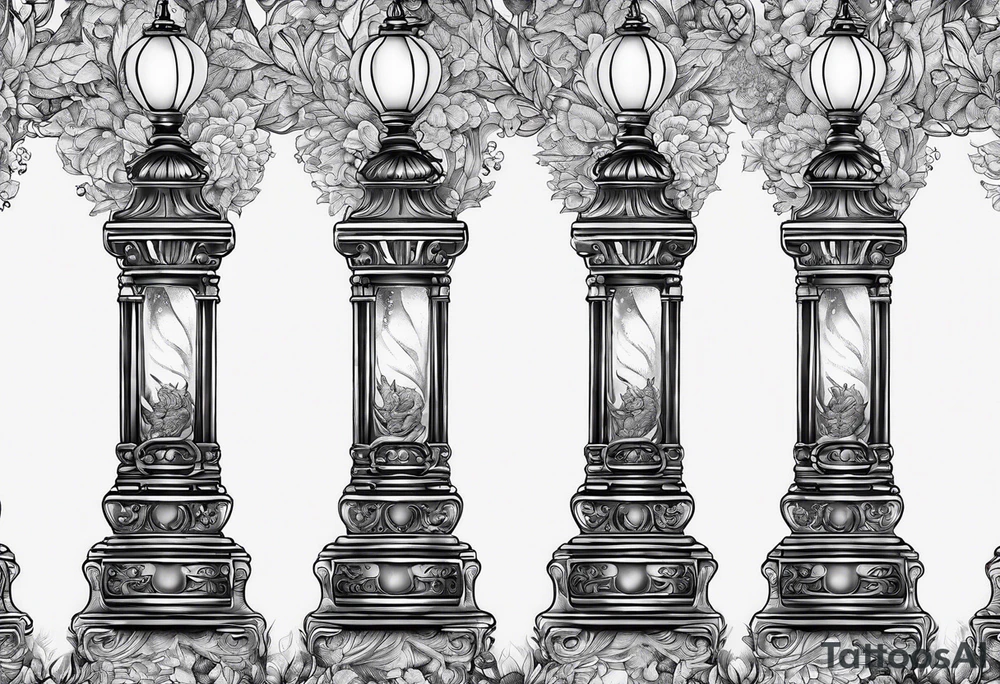 Narnia lamp post tattoo idea