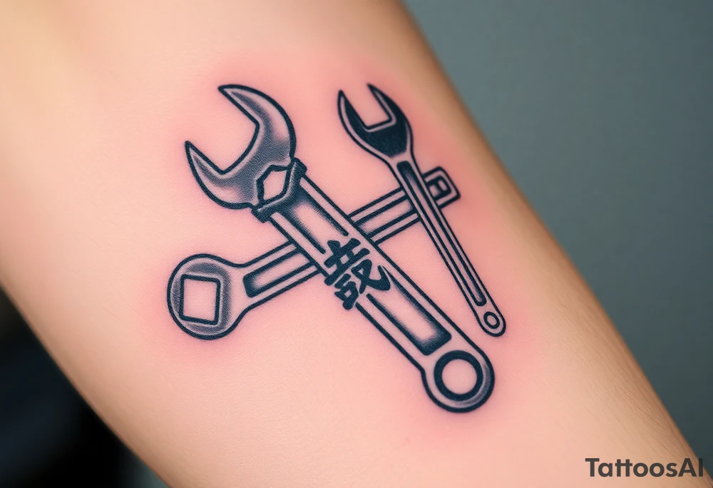 Heavy-Duty Straight Pipe Wrenches
 and kanji Kamiya tattoo idea