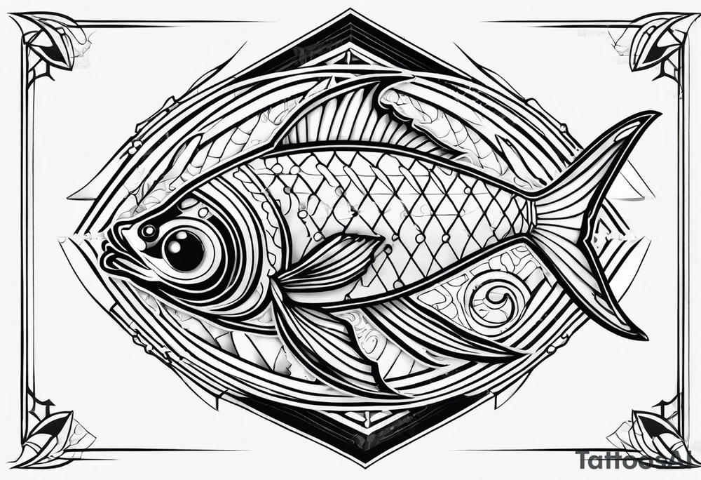Jesus fish tattoo idea