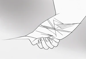 LINES FROM SHOULDERS TO WRISTS tattoo idea