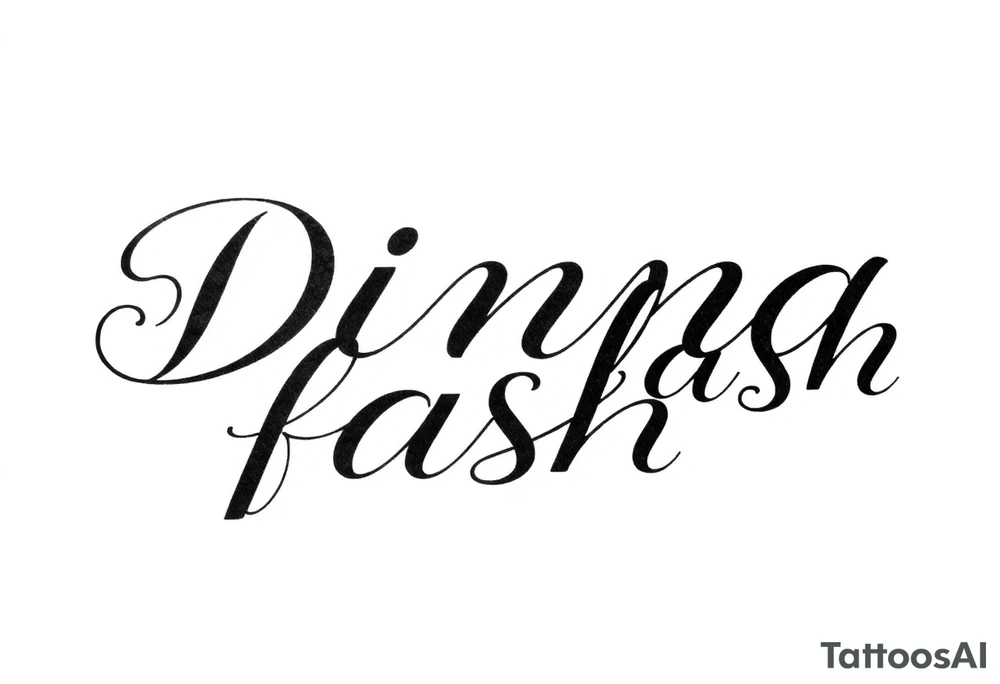 Dinna fash tattoo idea