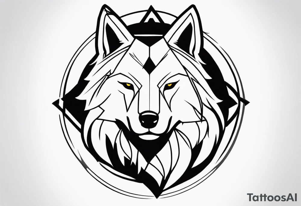 lobo tattoo idea