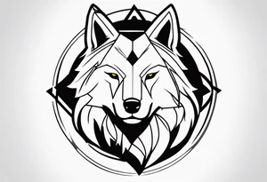 lobo tattoo idea