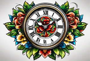 surviver independent and romani watch tattoo idea