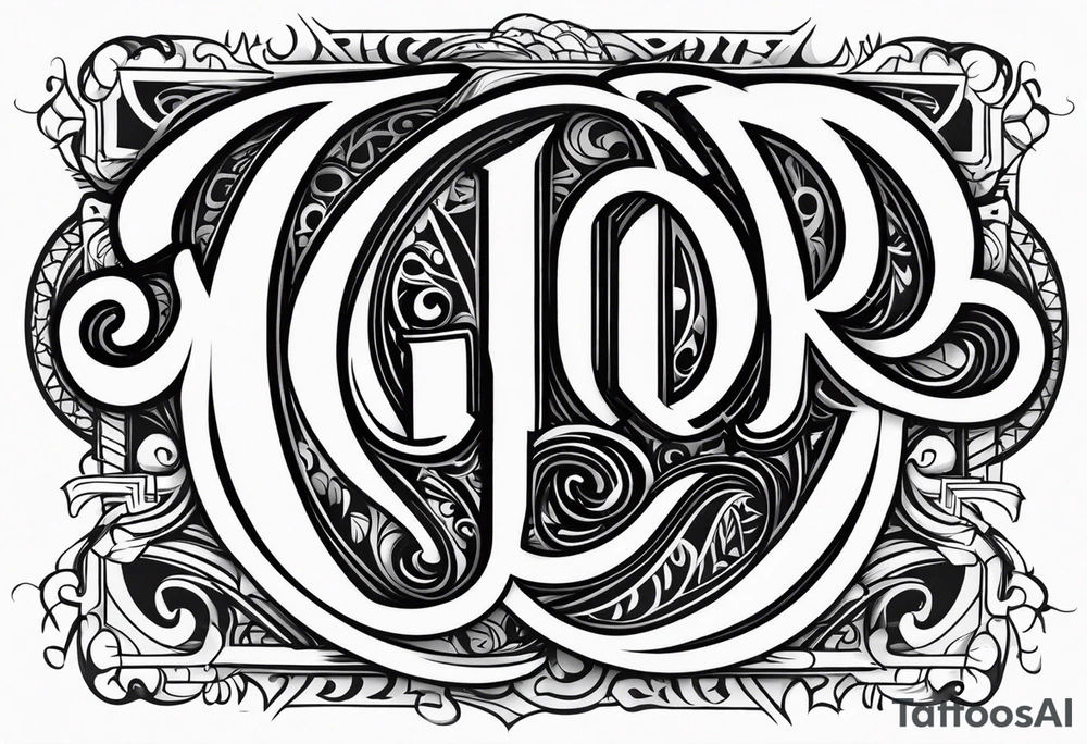 But God; tattoo idea