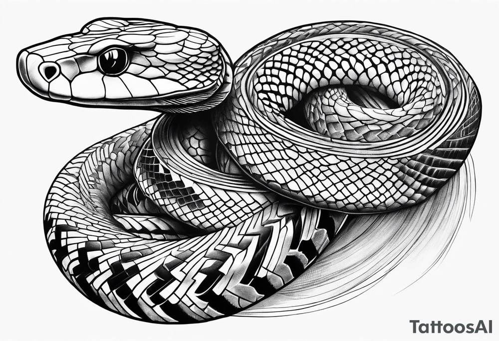 snake tattoo idea