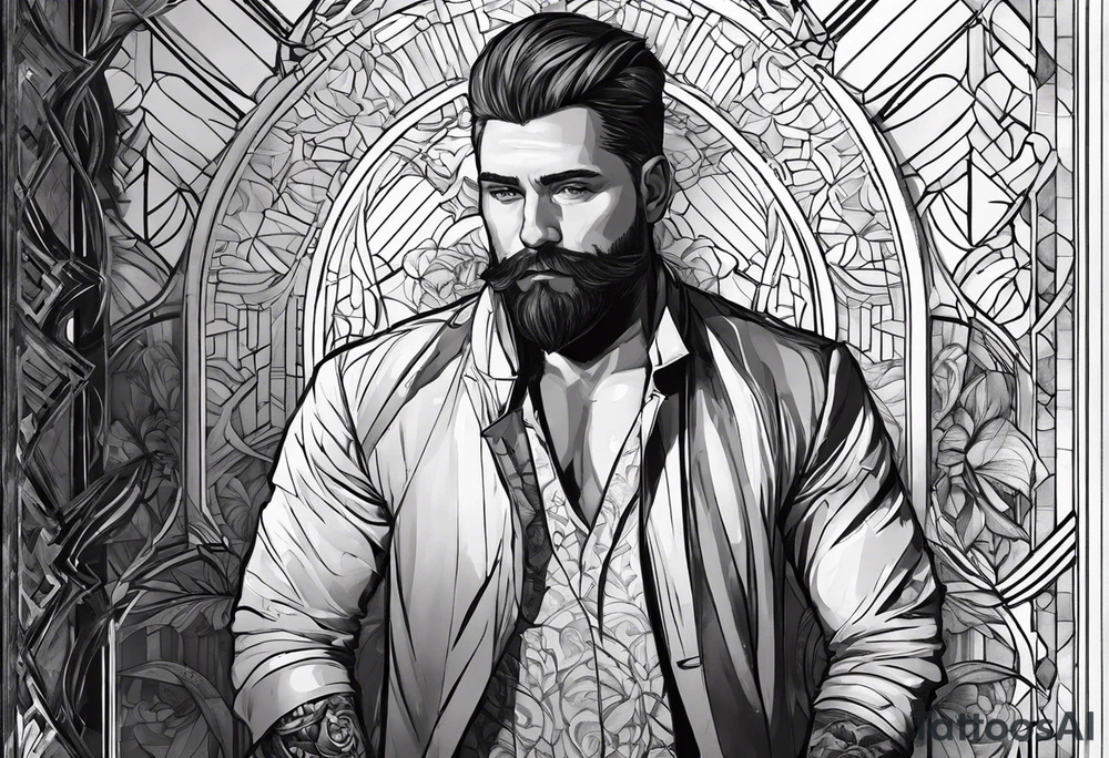 Michail Gorshenev from last scene serial korol I shut tattoo idea