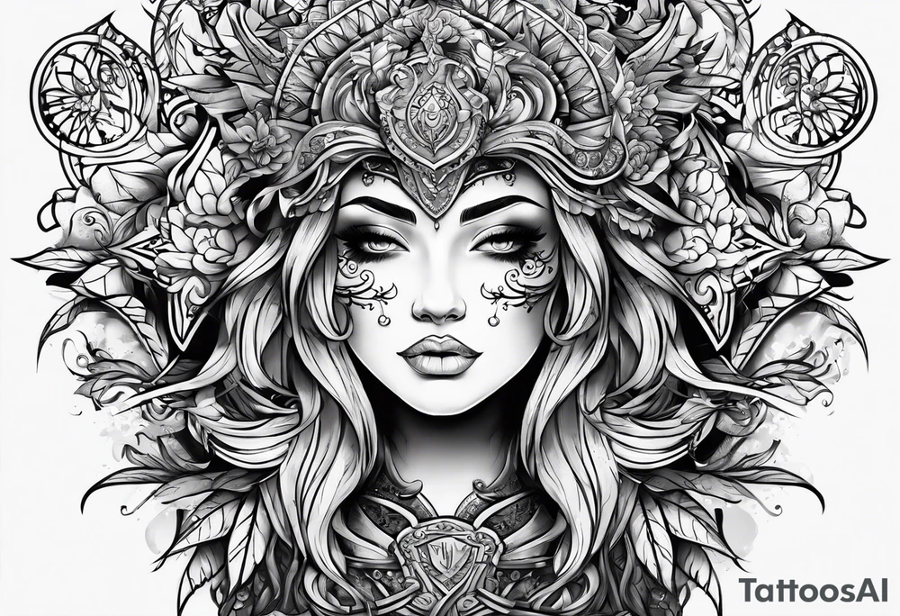 trident tattoo idea