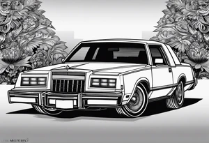 1984 Chrysler lebaron tattoo idea
