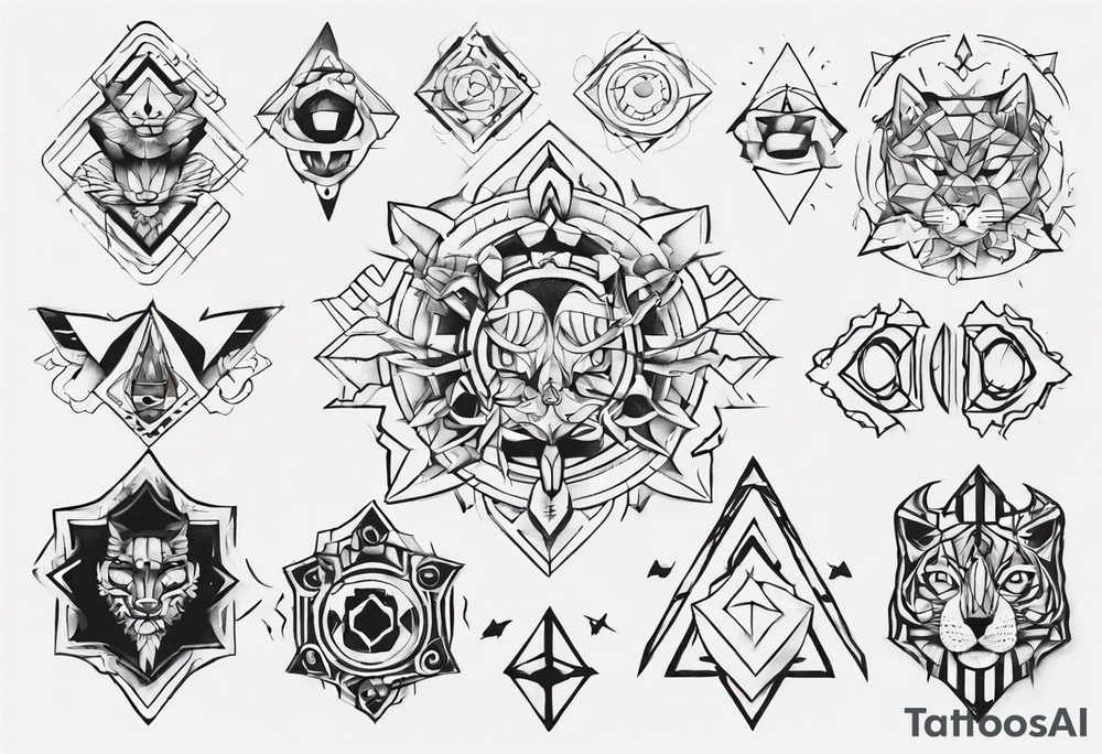 I>^⌄ tattoo idea