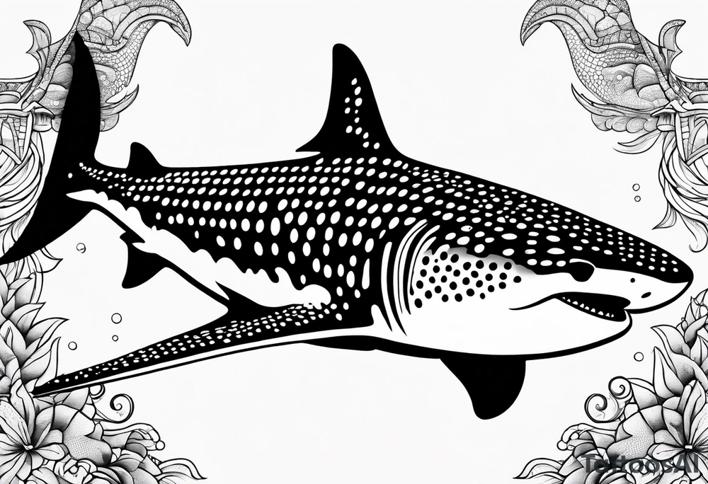 whale shark tattoo idea