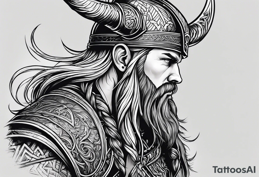 Viking tattoo idea