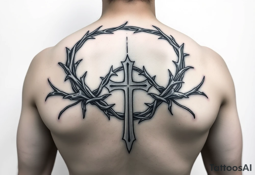 Crown of thorn Spiral wrap sleeve
 include God First + cross in the wrap tattoo idea