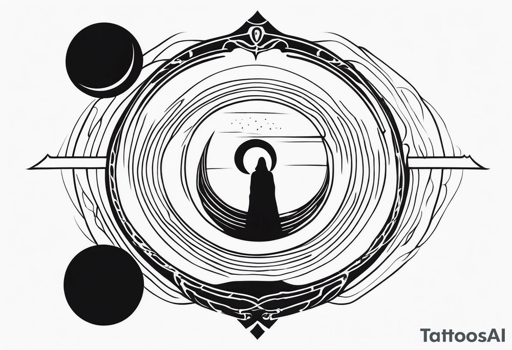 Been gesserit litany against fear from the book Dune. Particularly focused on the part “fear is the little death that brings total obliteration” tattoo idea