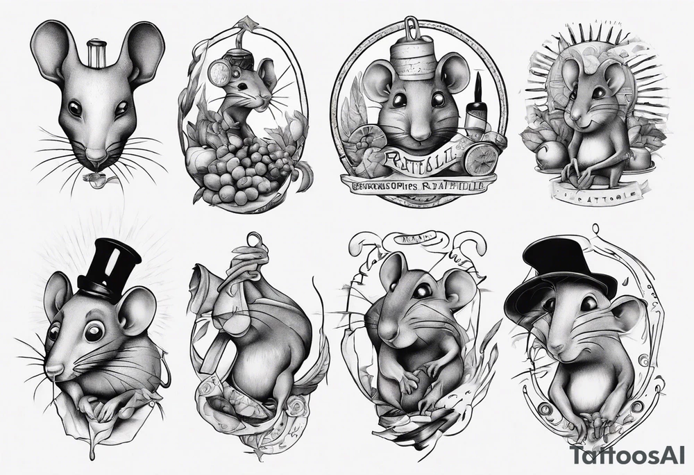 ratatouille tattoo idea