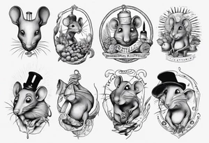 ratatouille tattoo idea